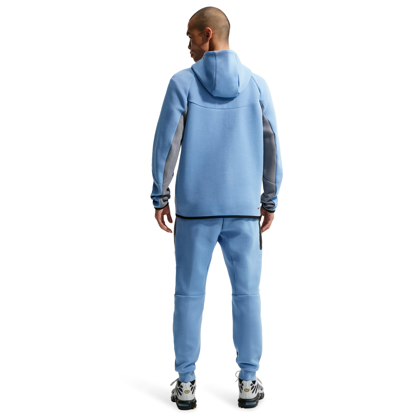 Nike Tech Fleece Jogger - Men's - Work Blue/Black/Cool Grey