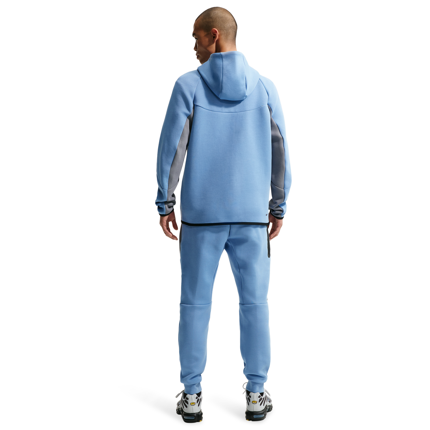 Nike Tech Fleece Jogger - Men's - Work Blue/Black/Cool Grey