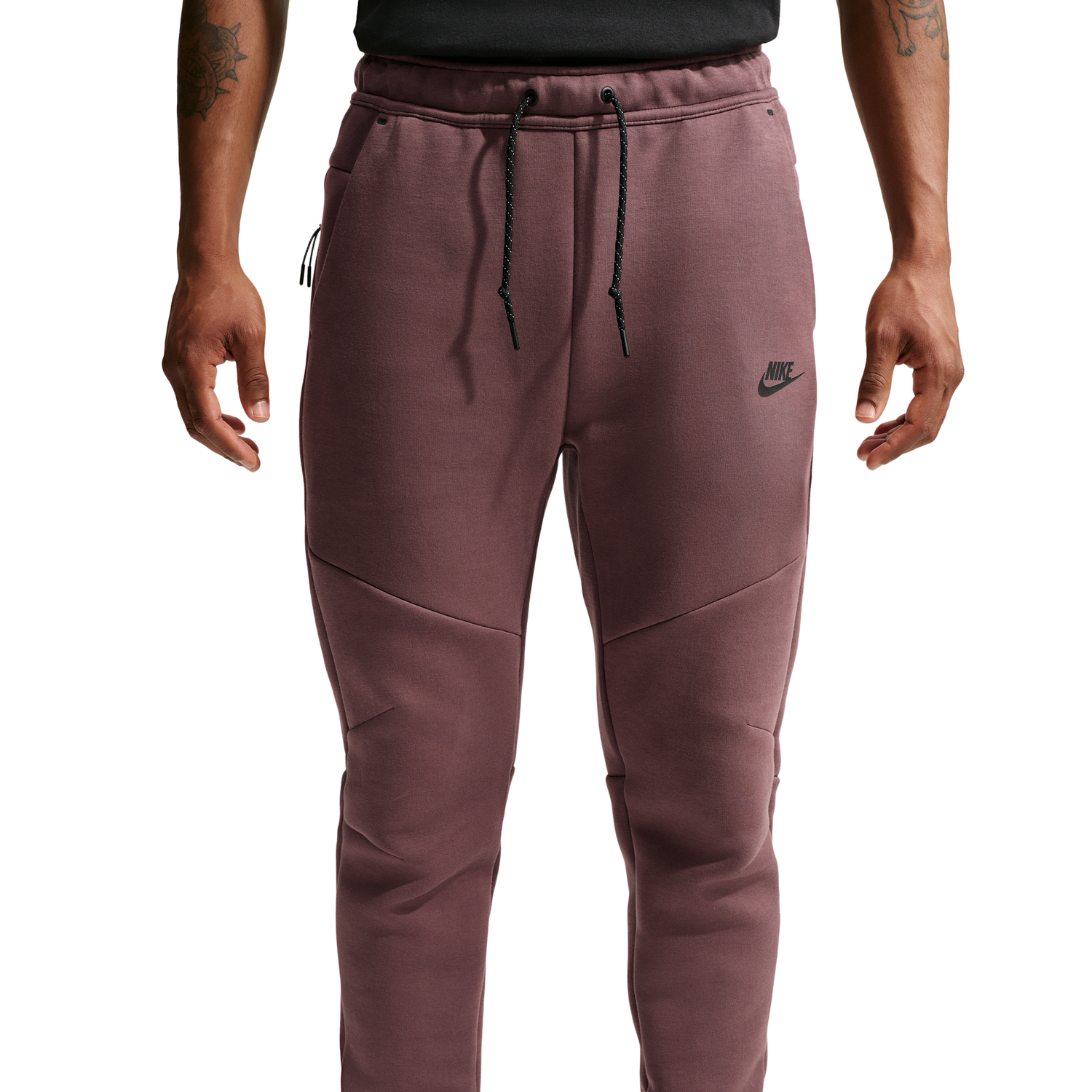 Nike Tech Fleece Jogger - Men's - Black/Tattoo