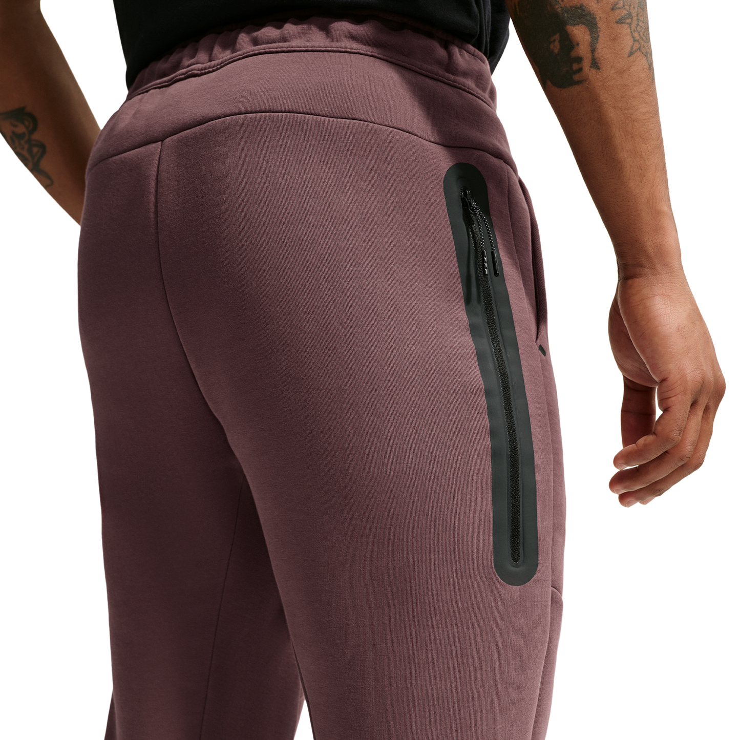 Nike Tech Fleece Jogger - Men's - Black/Tattoo