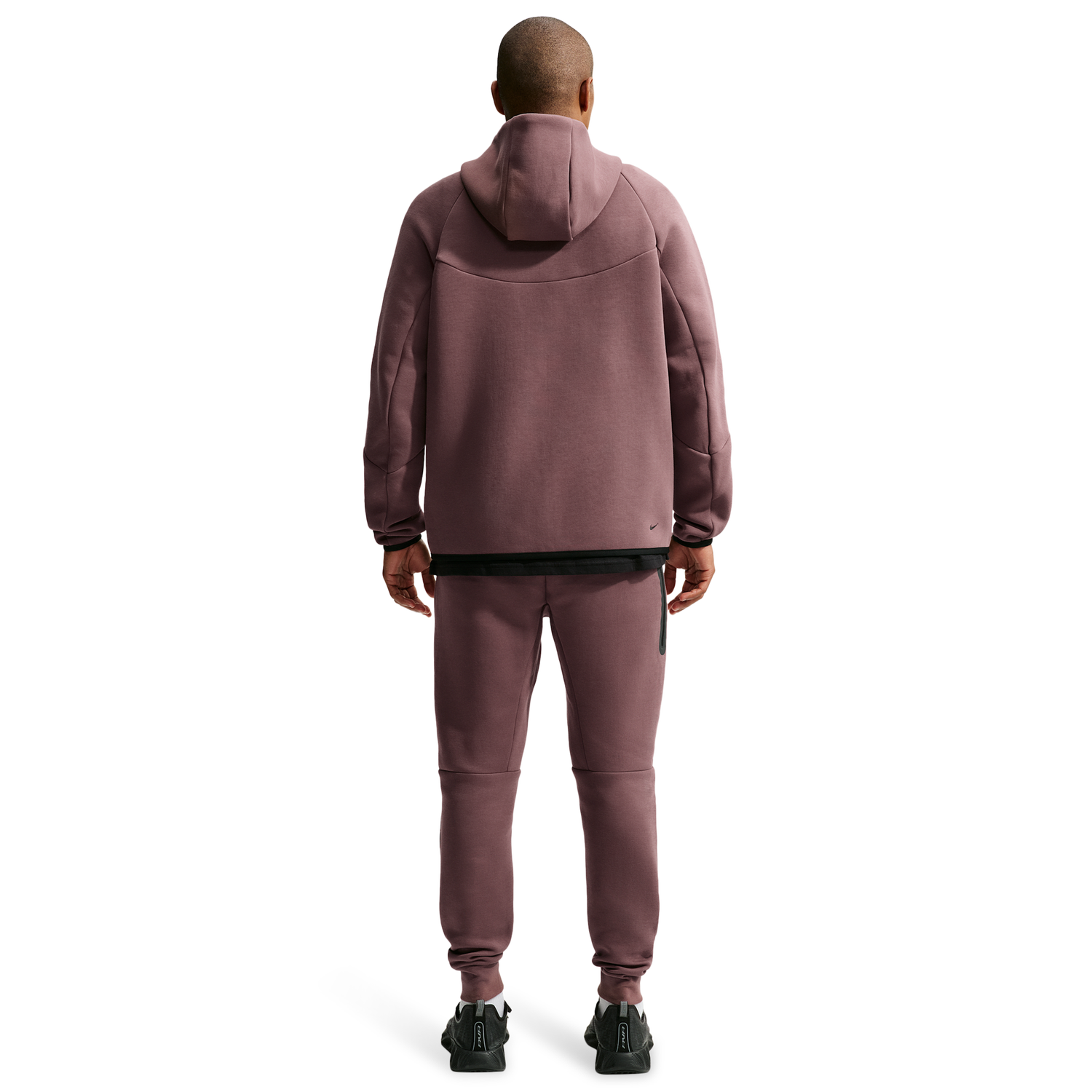 Nike Tech Fleece Jogger - Men's - Black/Tattoo