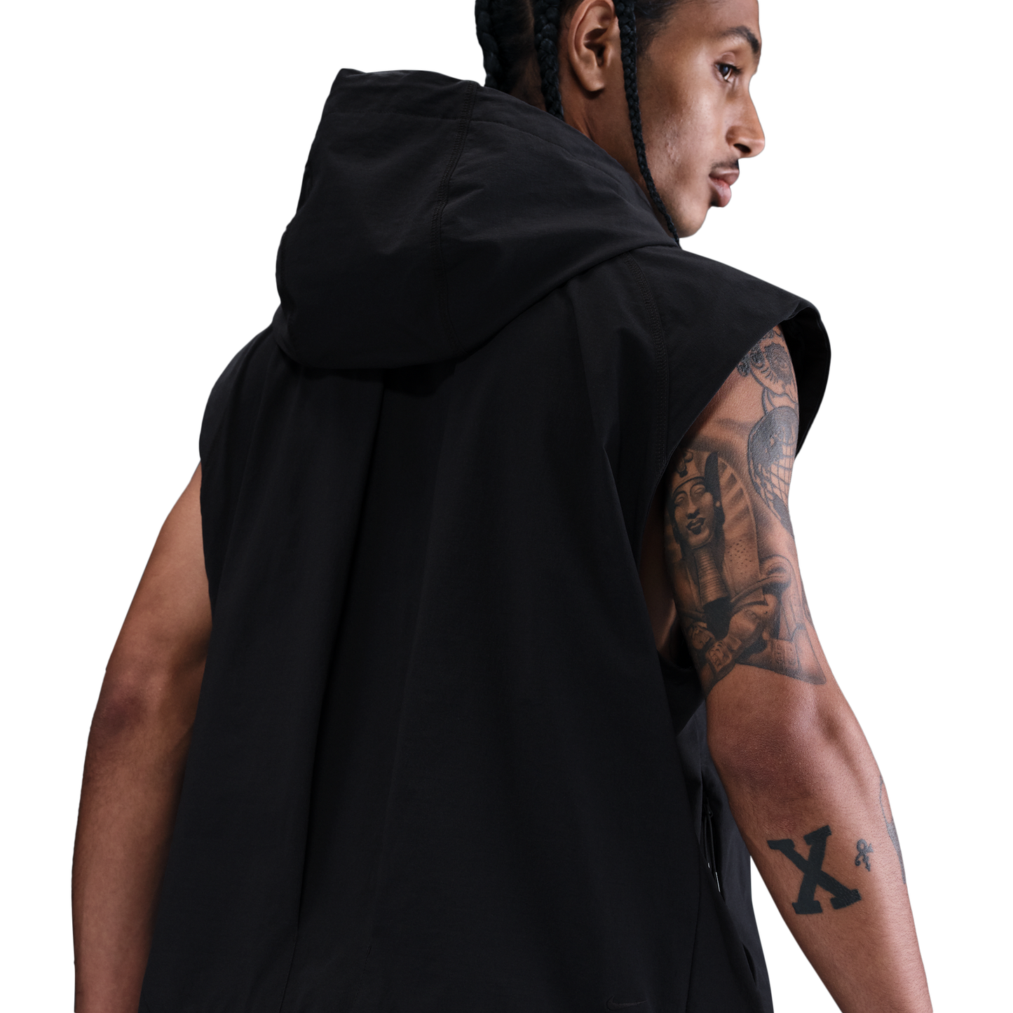 Nike Dri-FIT Tech Woven Vest - Men's - Black/Black