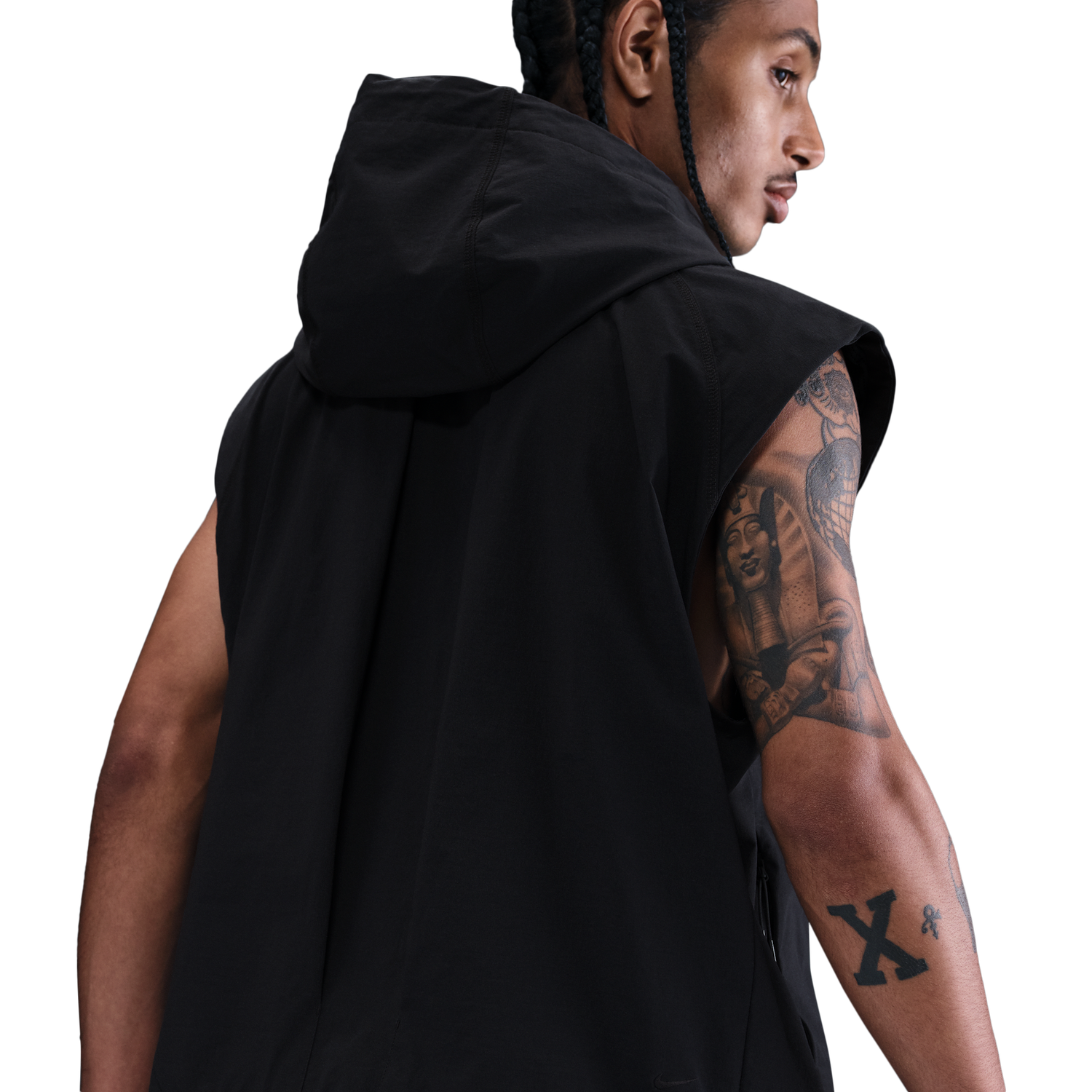 Nike Dri-FIT Tech Woven Vest - Men's - Black/Black