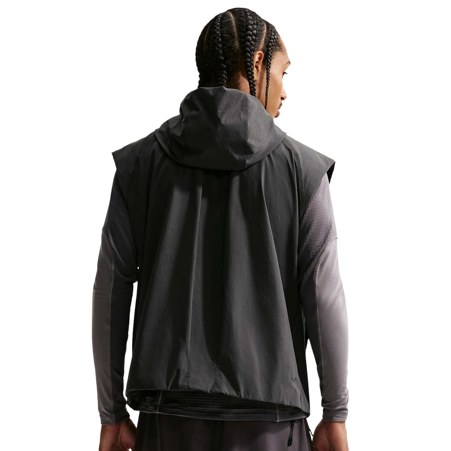Nike Dri-FIT Tech Woven Vest - Men's - Black/Anthracite