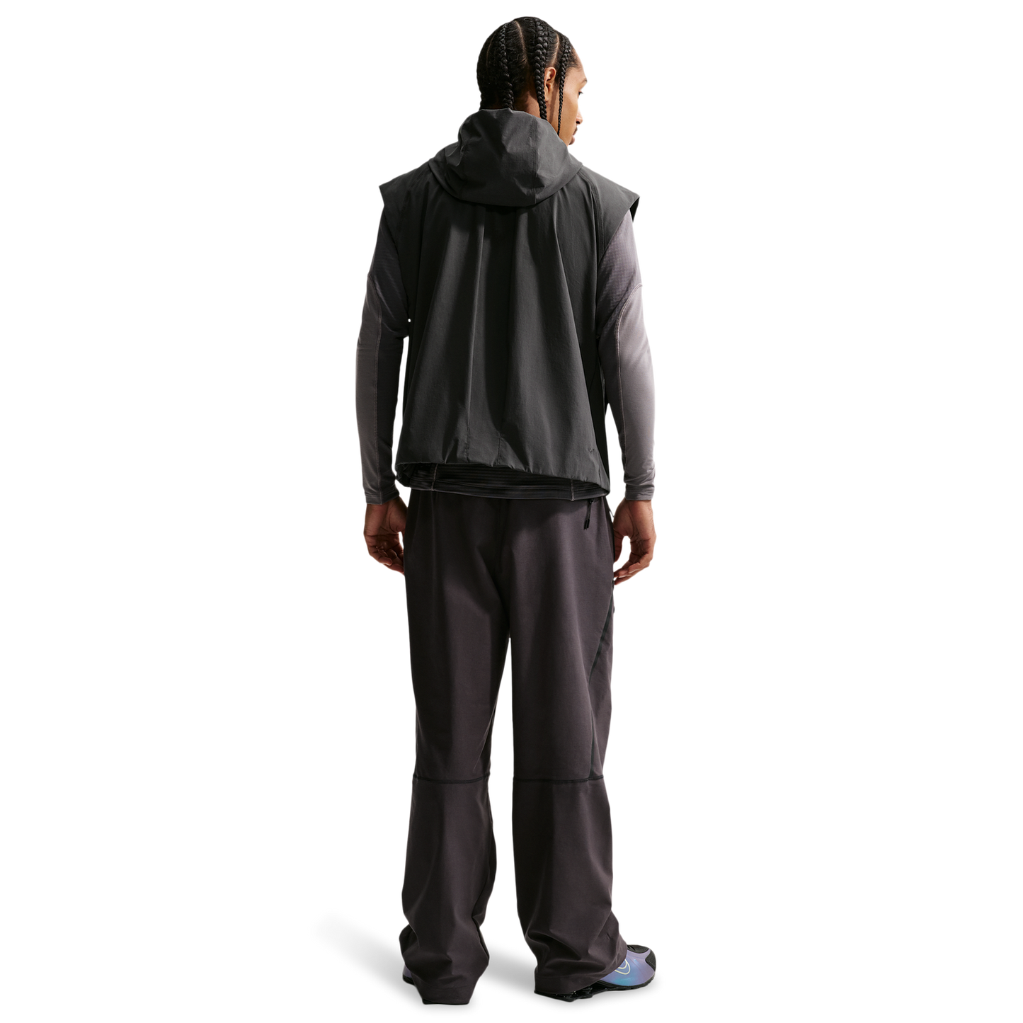 Nike Dri-FIT Tech Woven Vest - Men's - Black/Anthracite