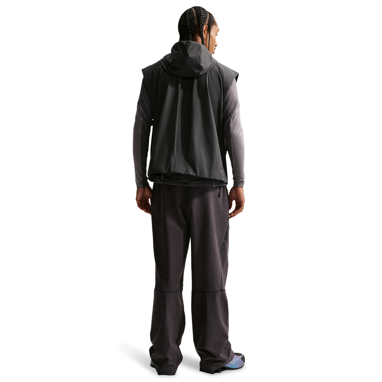 Nike Dri-FIT Tech Woven Vest - Men's - Black/Anthracite