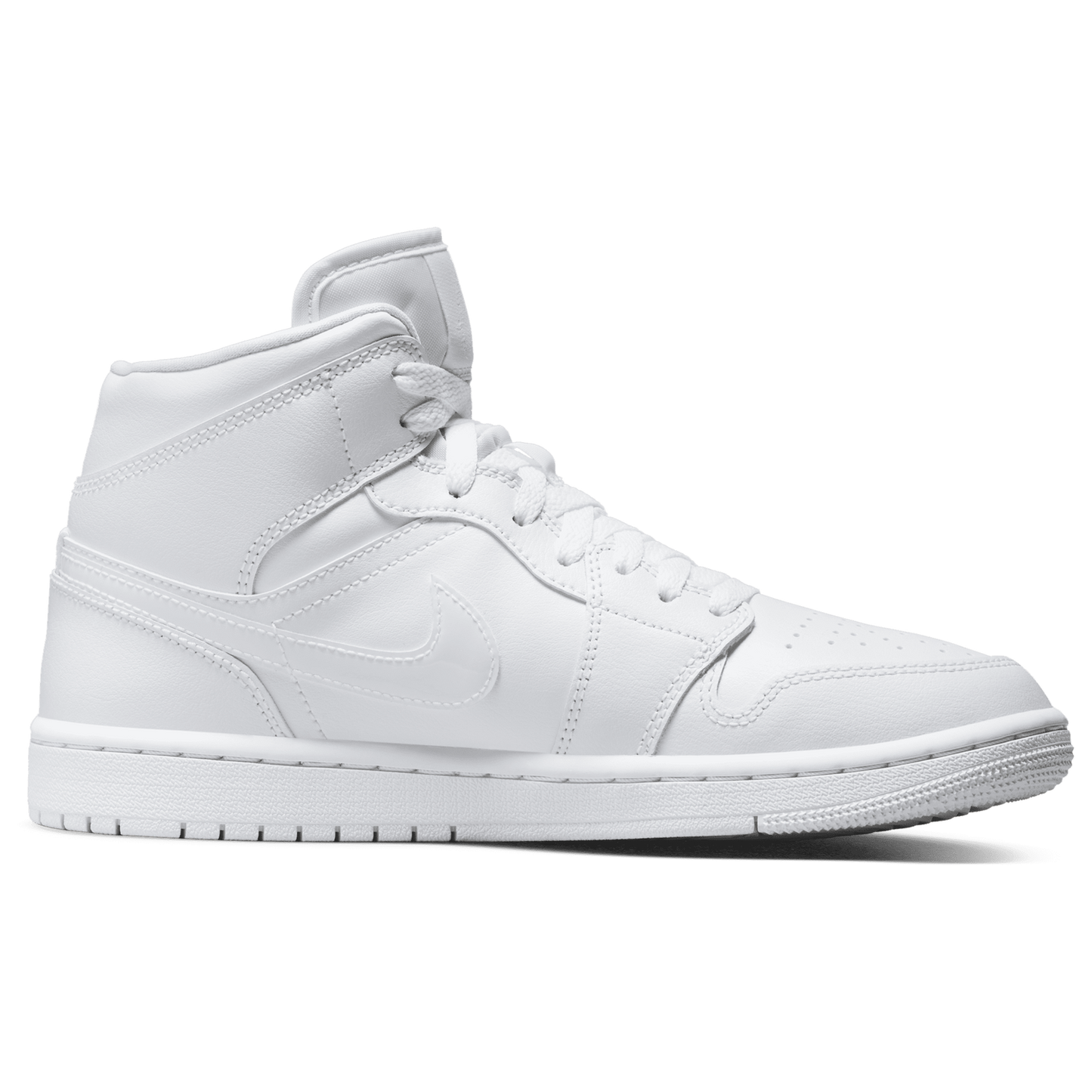 Jordan AJ 1 Mid 365 - Women's - White/White/White