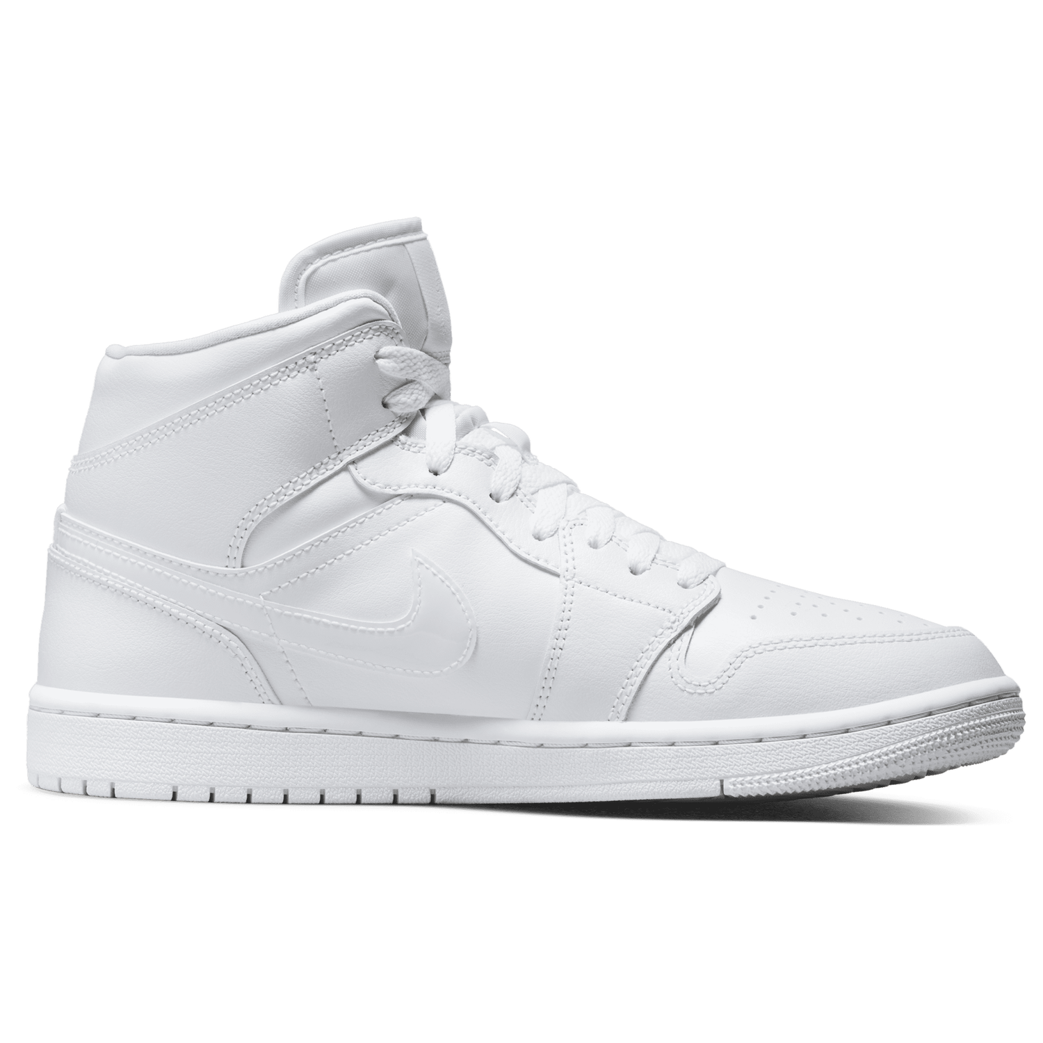 Jordan AJ 1 Mid 365 - Women's - White/White/White
