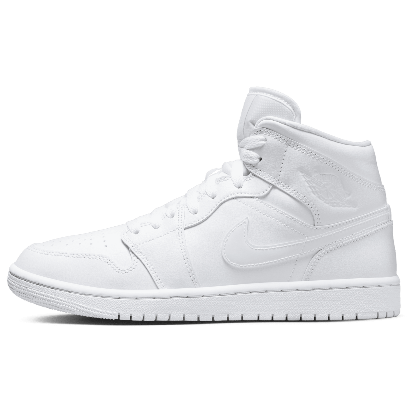 Jordan AJ 1 Mid 365 - Women's - White/White/White