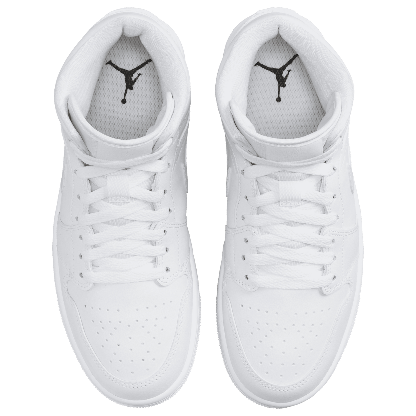 Jordan AJ 1 Mid 365 - Women's - White/White/White