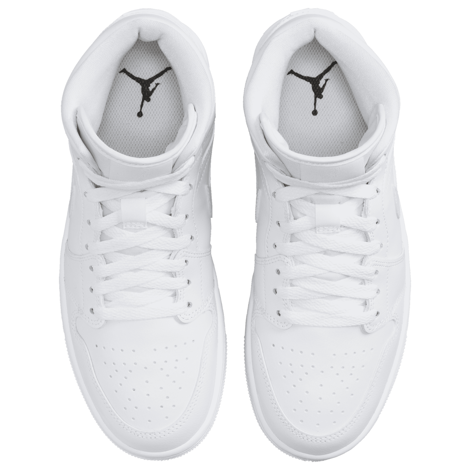Jordan AJ 1 Mid 365 - Women's - White/White/White