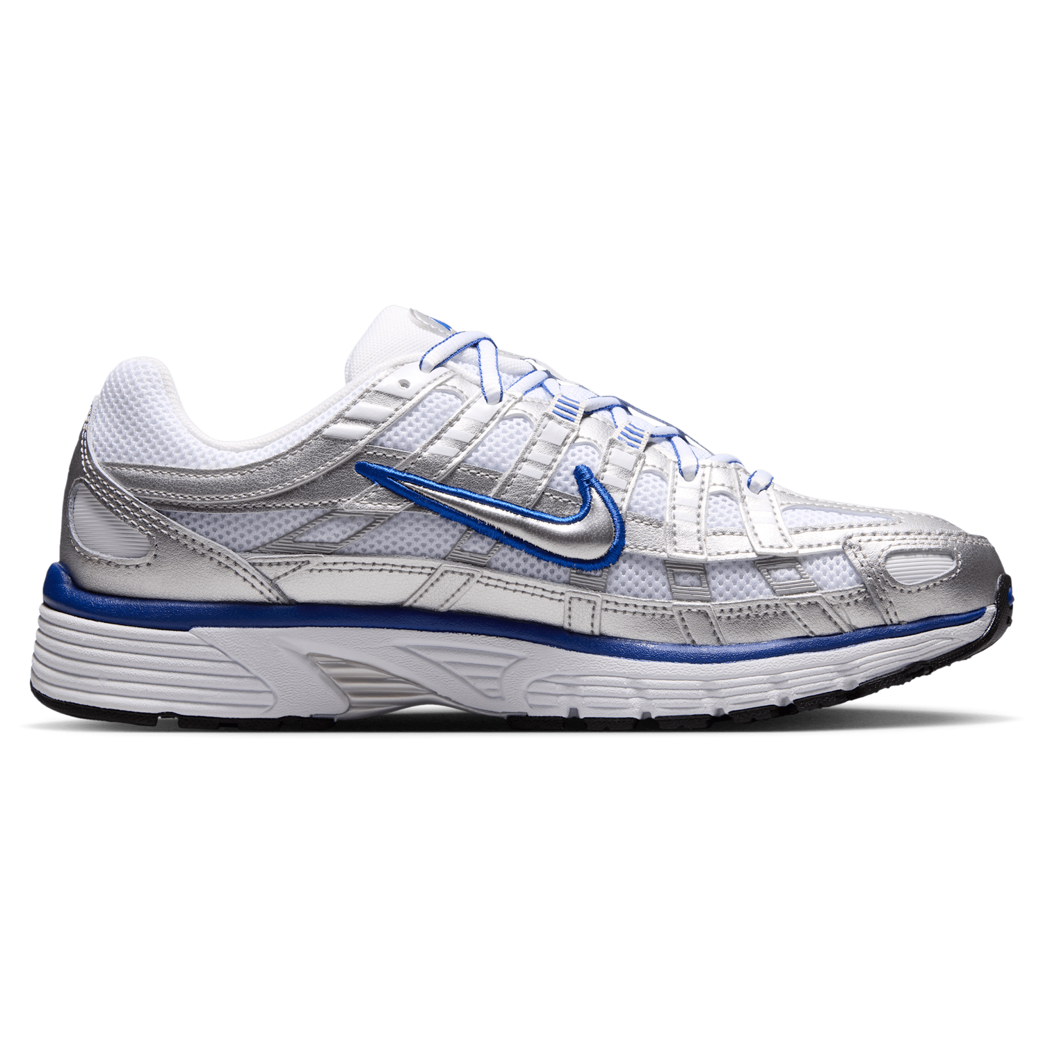 Nike P-6000 - Women's - Silver/Blue/White