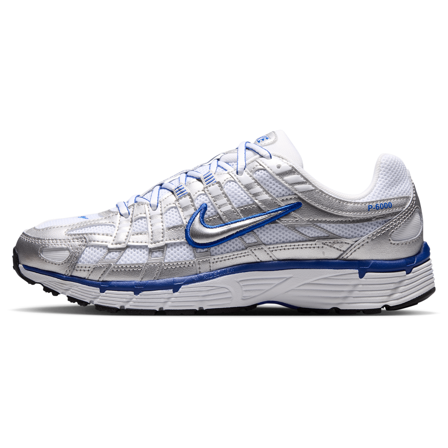 Nike P-6000 - Women's - Silver/Blue/White