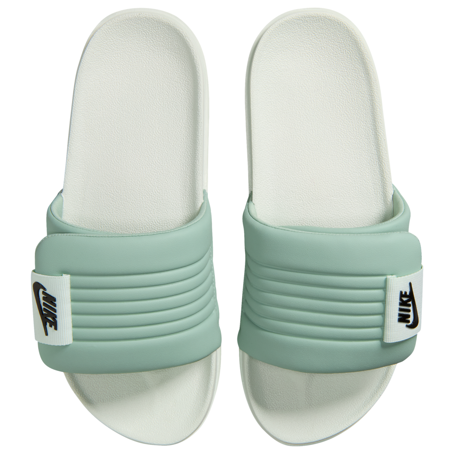 Nike Offcourt Adjust Slide - Women's - Barely Green/Steam/Black