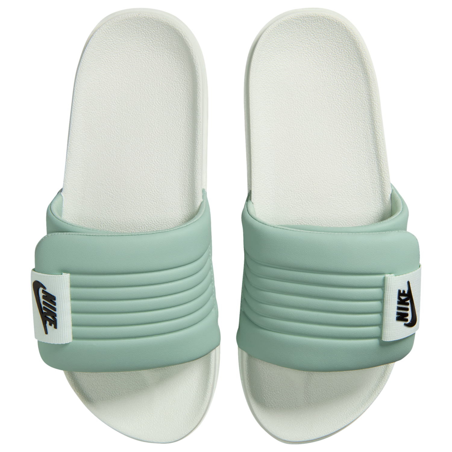 Nike Offcourt Adjust Slide - Women's - Barely Green/Steam/Black
