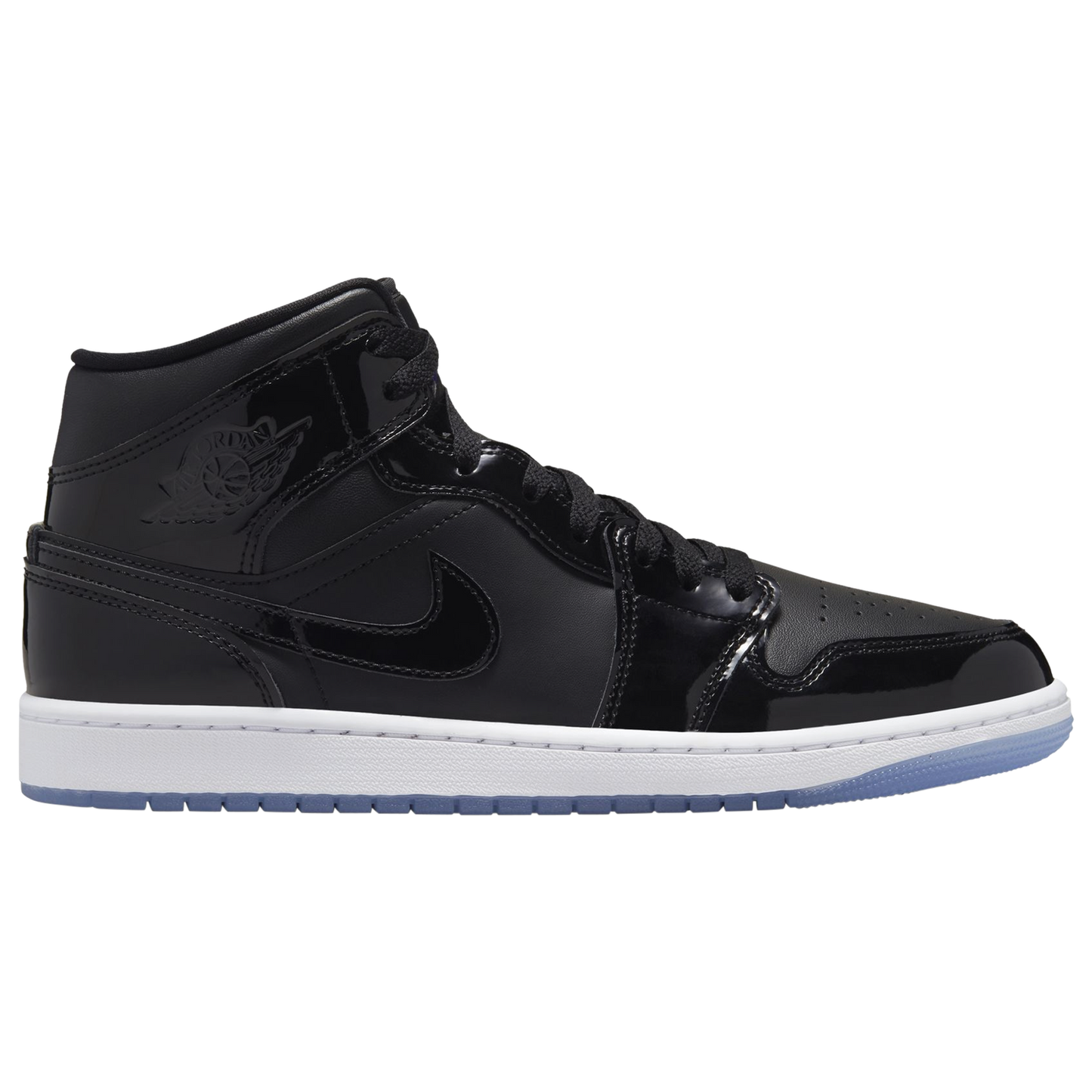 Jordan AJ 1 Mid SE - Men's - Purple/White/Black