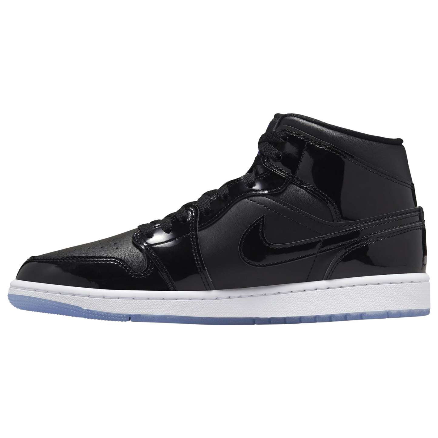 Jordan AJ 1 Mid SE - Men's - Purple/White/Black