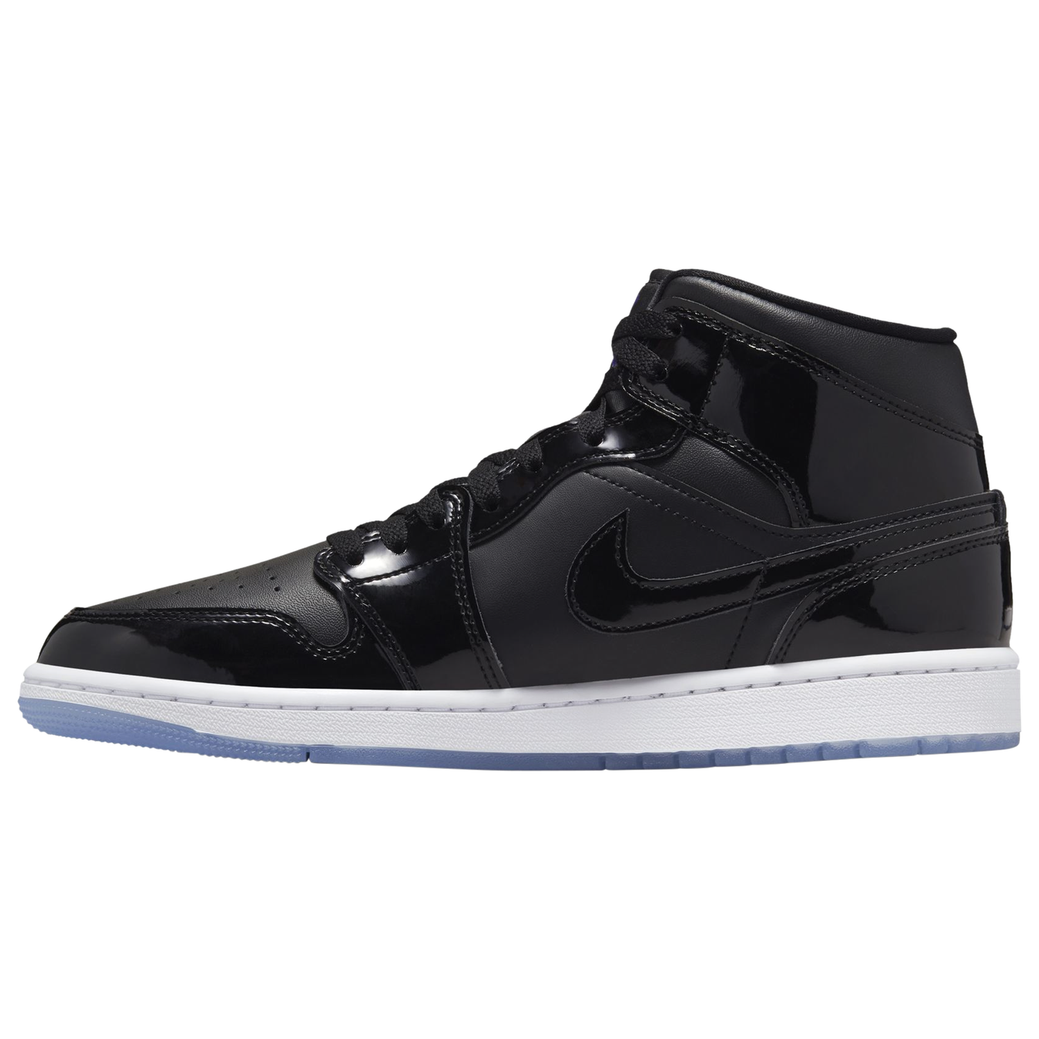 Jordan AJ 1 Mid SE - Men's - Purple/White/Black