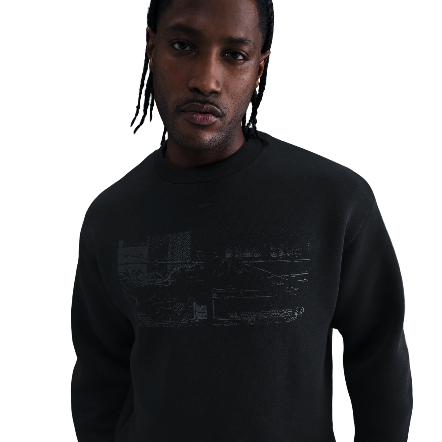 Nike Tech Fleece Crew GX - Men's - Black/Black