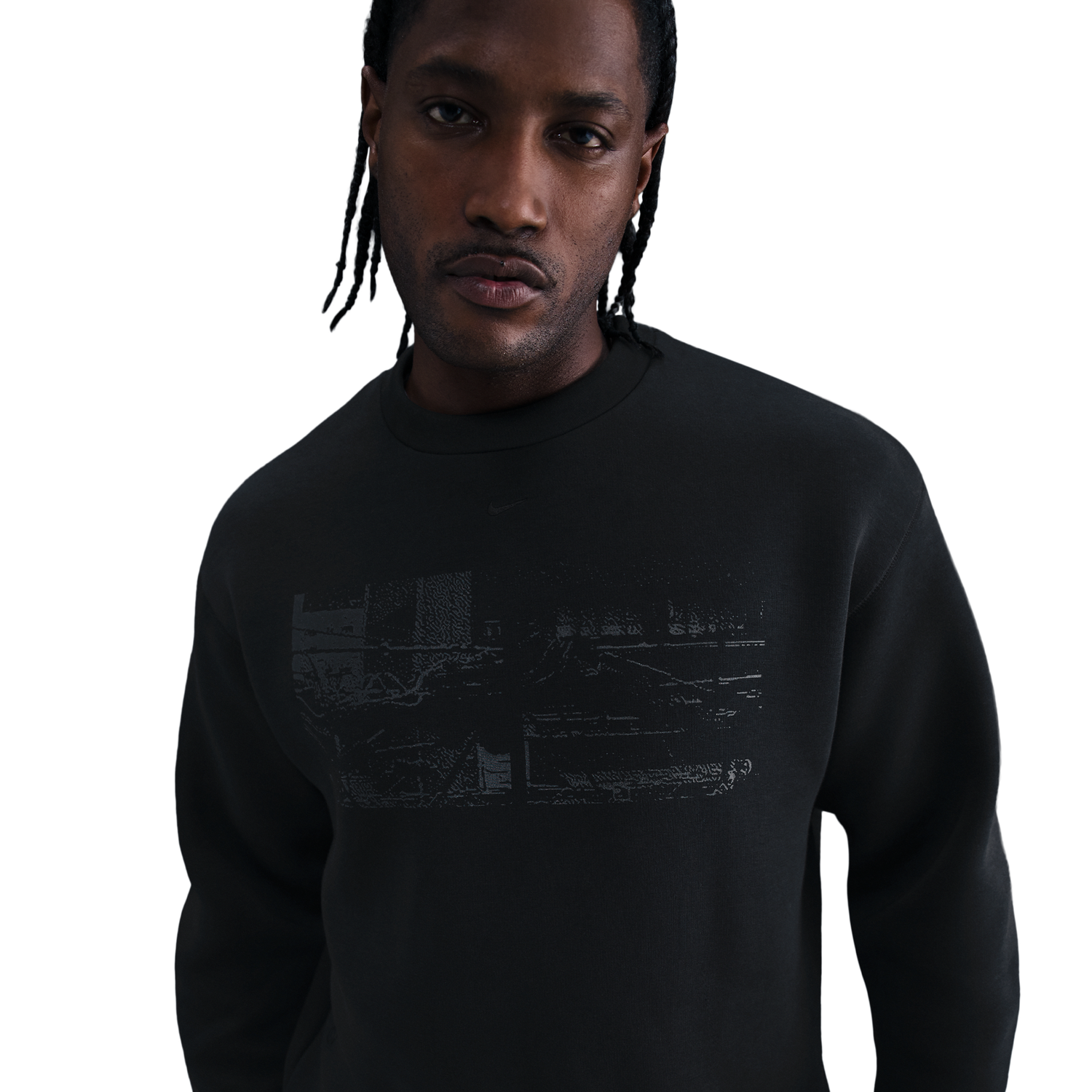 Nike Tech Fleece Crew GX - Men's - Black/Black