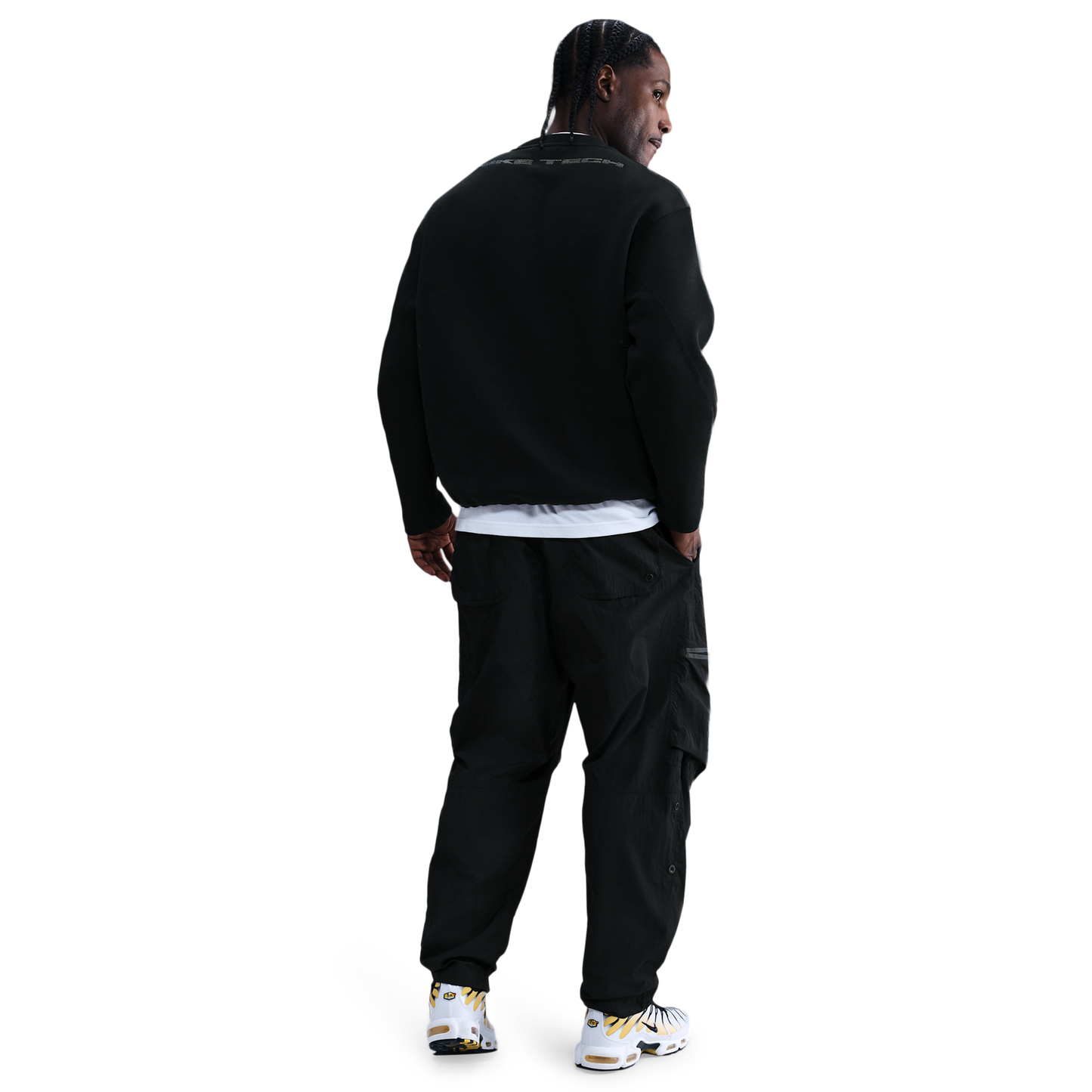 Nike Tech Fleece Crew GX - Men's - Black/Black