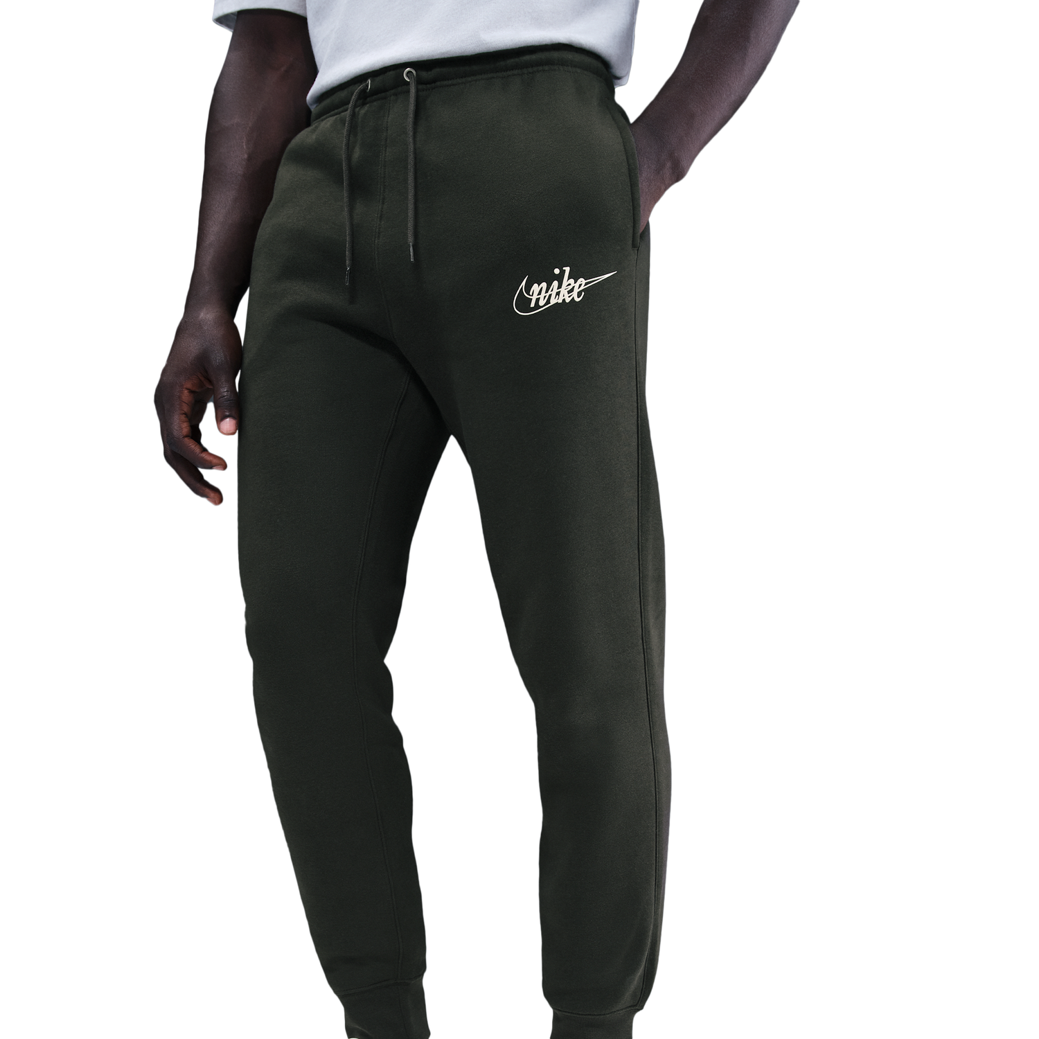 Nike Club BB Joggers Reissue - Men's - Sequoia/Sequoia/Lt Khaki