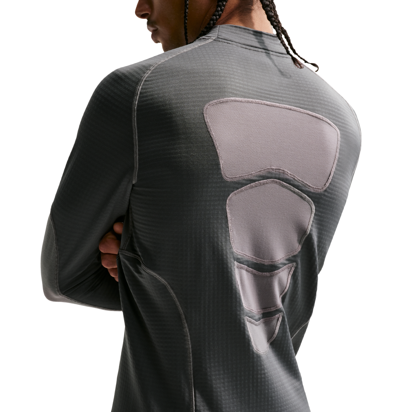 Nike Tech Pro Layer L/S Thermal Top - Men's - Iron Grey/Pencil Point/Pencil Point
