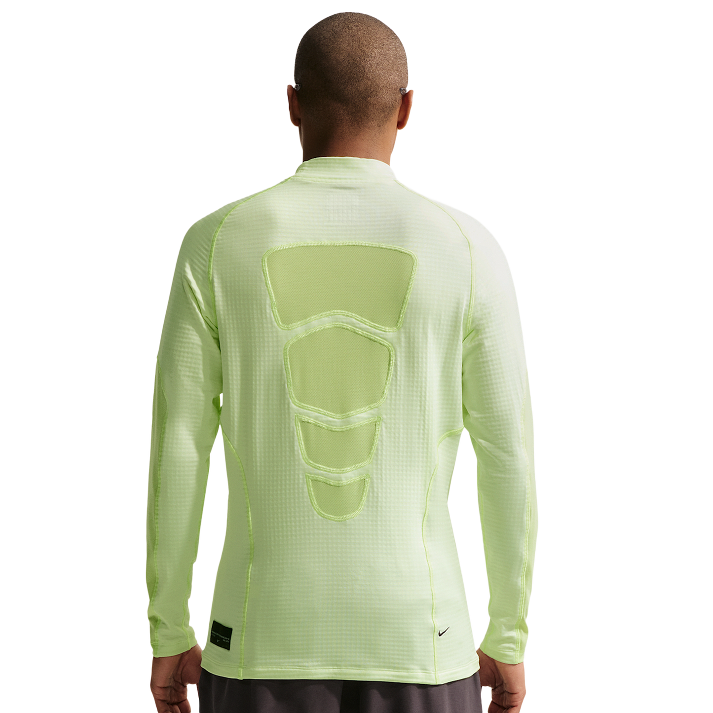 Nike Tech Pro Layer L/S Thermal Top - Men's - Volt Tint/Lt Liquid Lime/Lt Liquid Lime