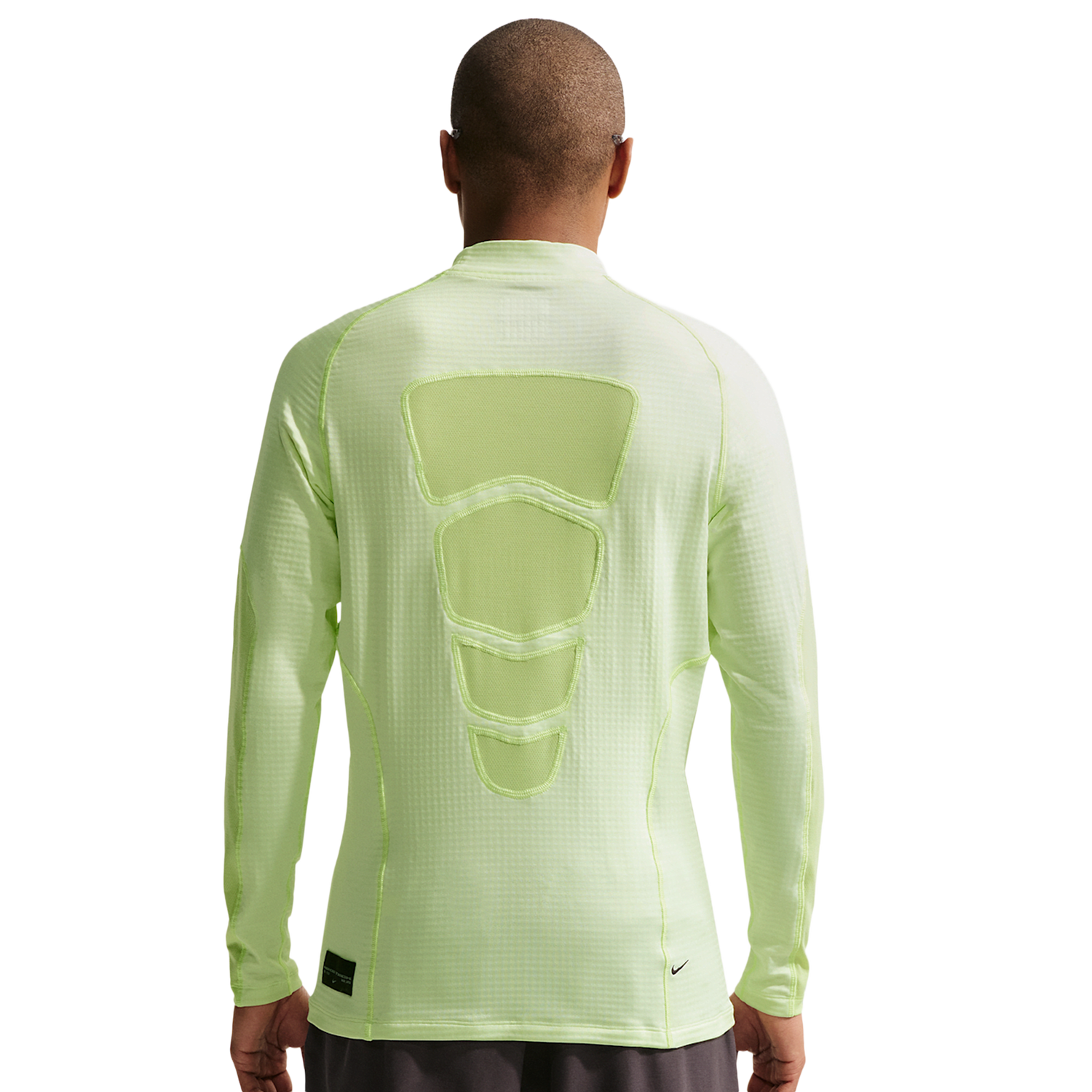 Nike Tech Pro Layer L/S Thermal Top - Men's - Volt Tint/Lt Liquid Lime/Lt Liquid Lime