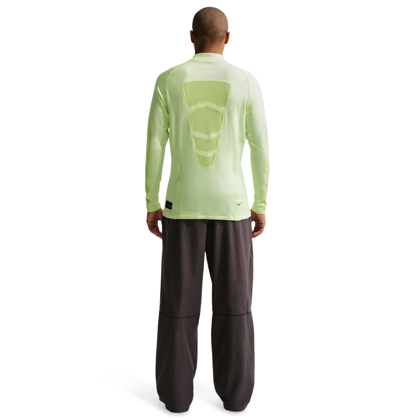 Nike Tech Pro Layer L/S Thermal Top - Men's - Volt Tint/Lt Liquid Lime/Lt Liquid Lime