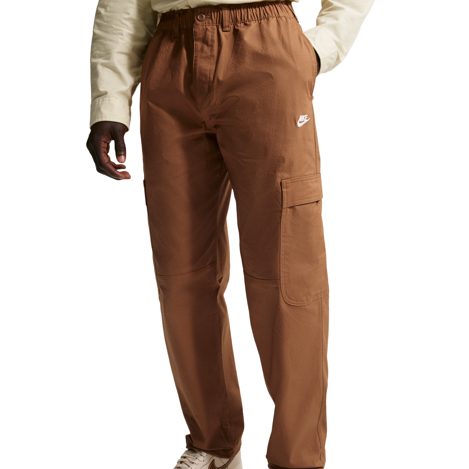 Nike Club Woven Cargo Pants Collection - Men's - Ale Brown/White