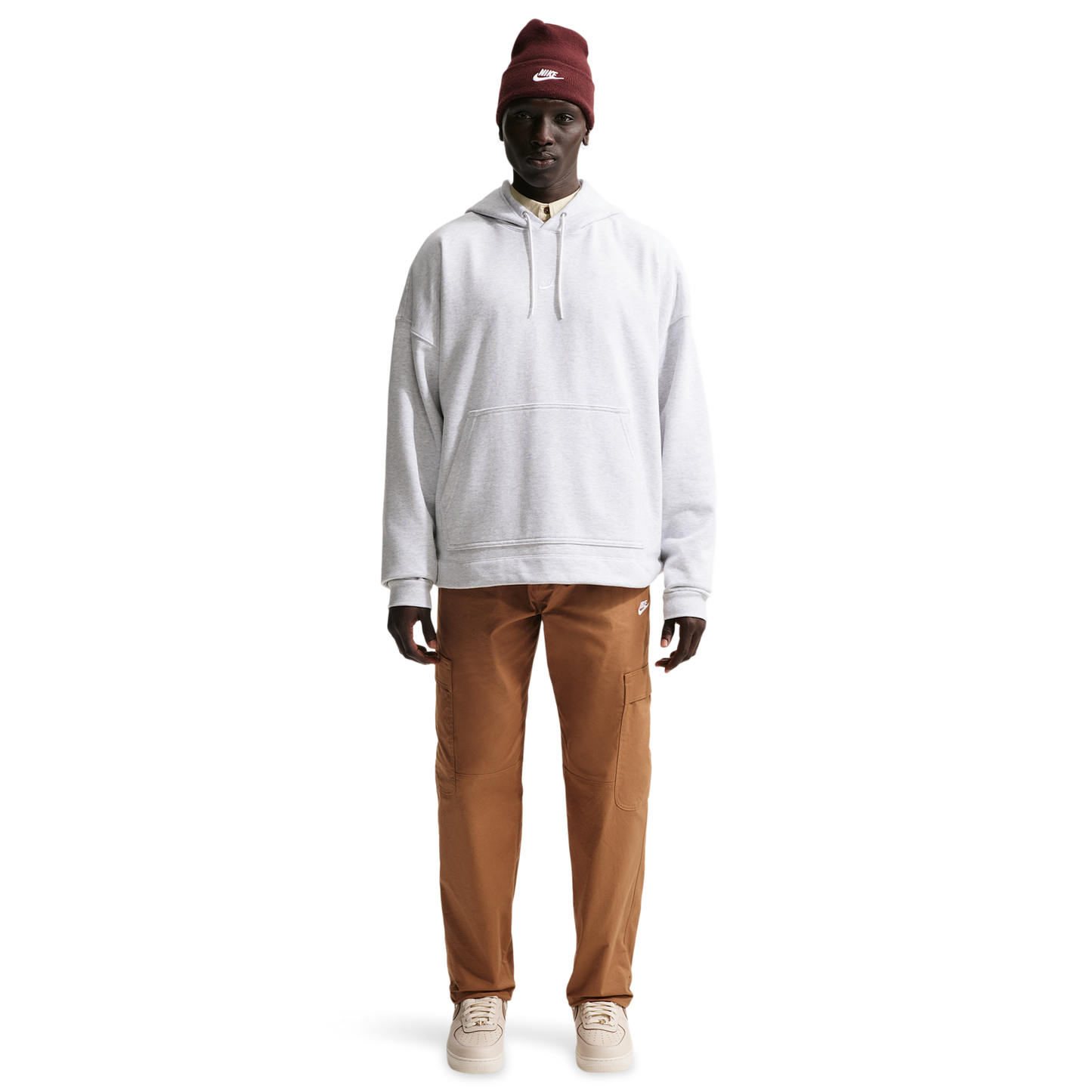 Nike Club Woven Cargo Pants Collection - Men's - Ale Brown/White
