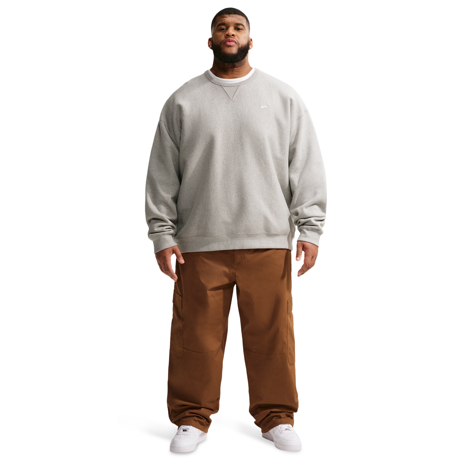 Nike Club Woven Cargo Pants Collection - Men's - Ale Brown/White