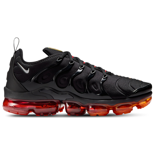 Nike Air Vapormax Plus - Men's - Light Smoke Grey/Black/Magma Orange