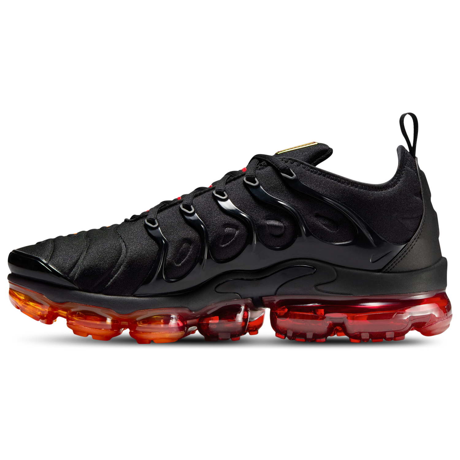 Nike Air Vapormax Plus - Men's - Light Smoke Grey/Black/Magma Orange
