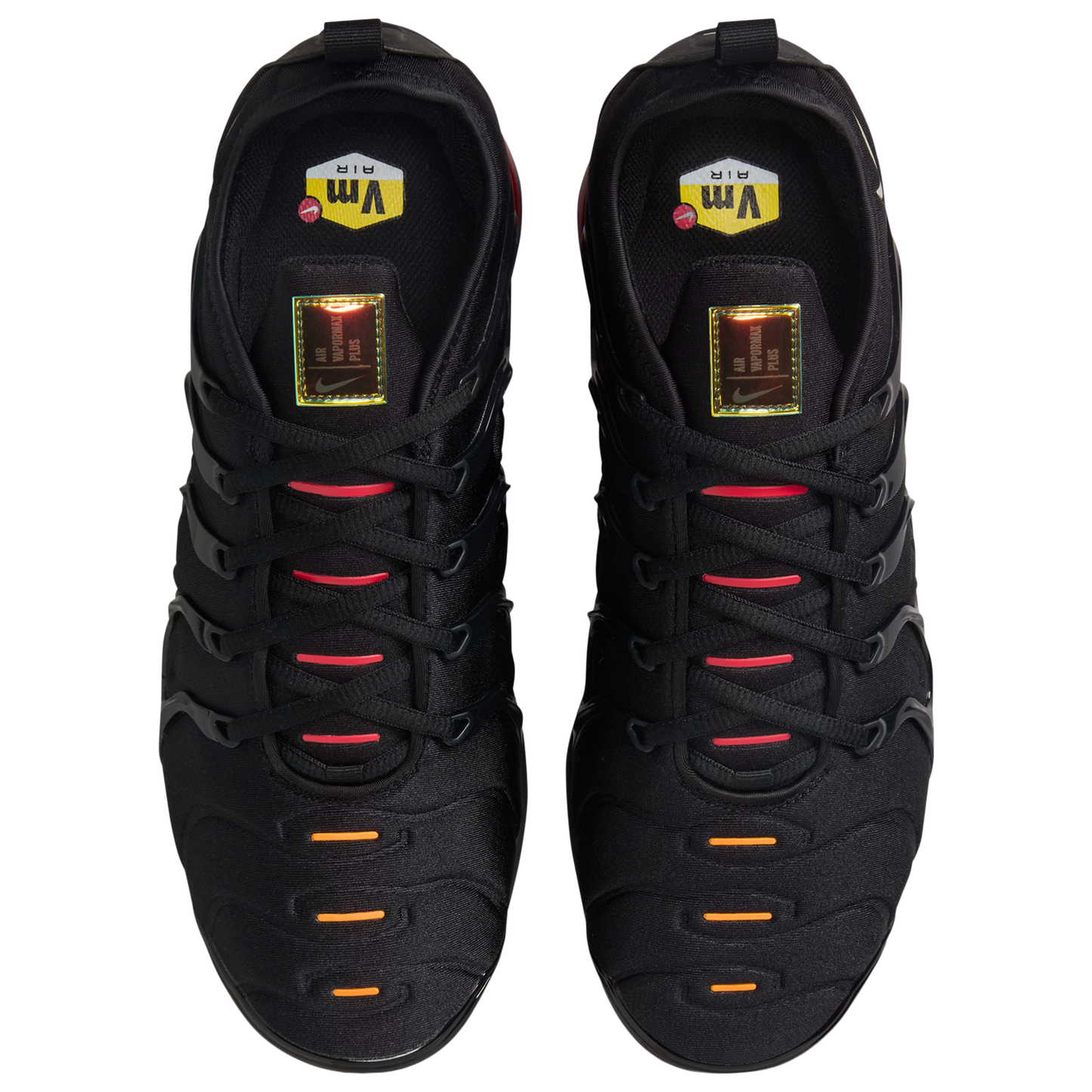 Nike Air Vapormax Plus - Men's - Light Smoke Grey/Black/Magma Orange