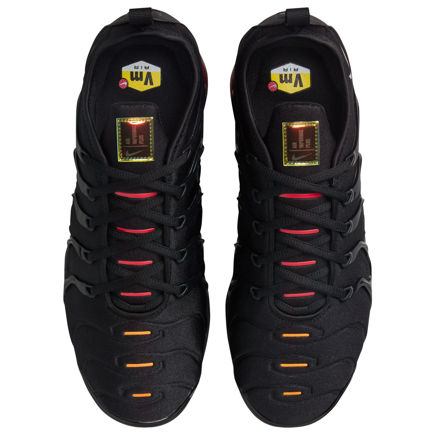 Nike Air Vapormax Plus - Men's - Light Smoke Grey/Black/Magma Orange