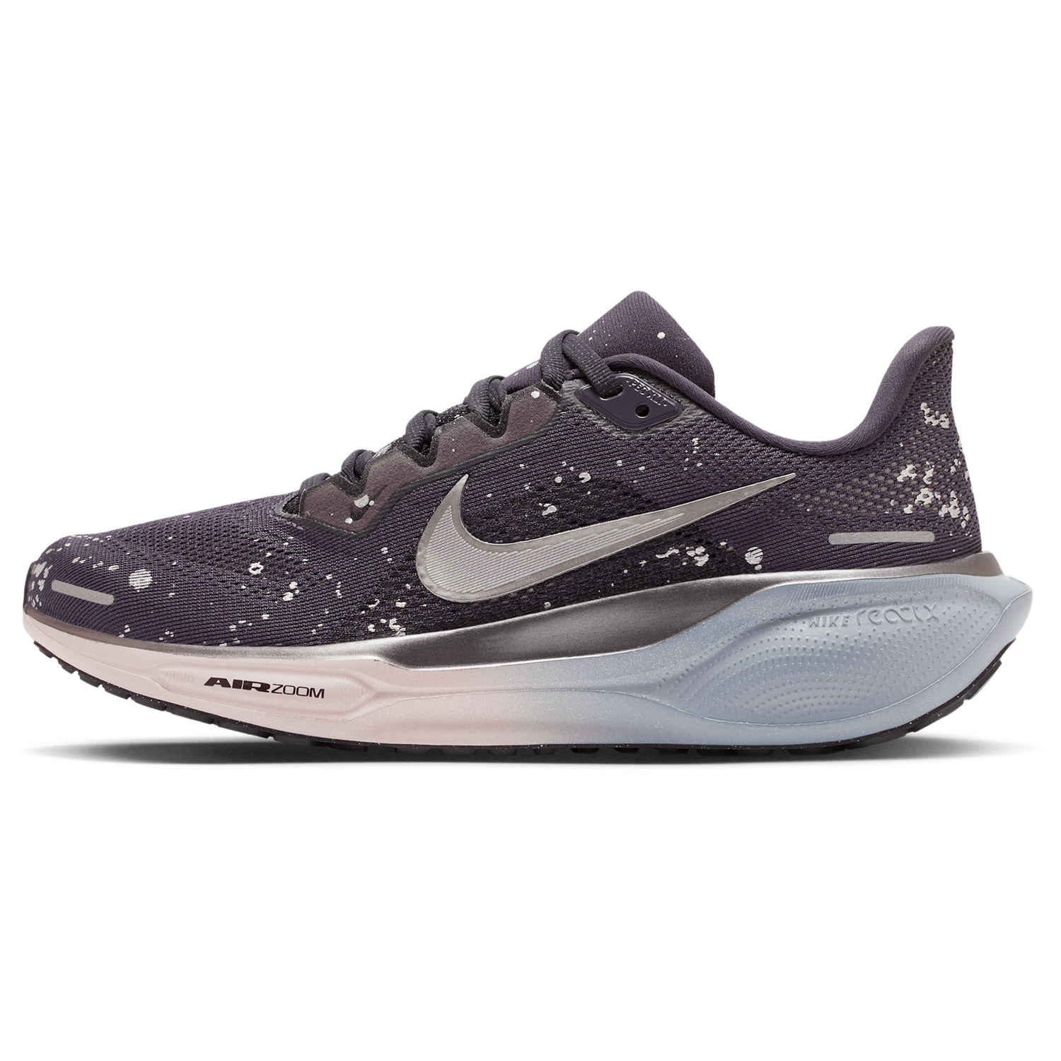 Nike Air Zoom Pegasus 41 SE - Women's - Black/Cave Purple/Mtlc Dk Grey