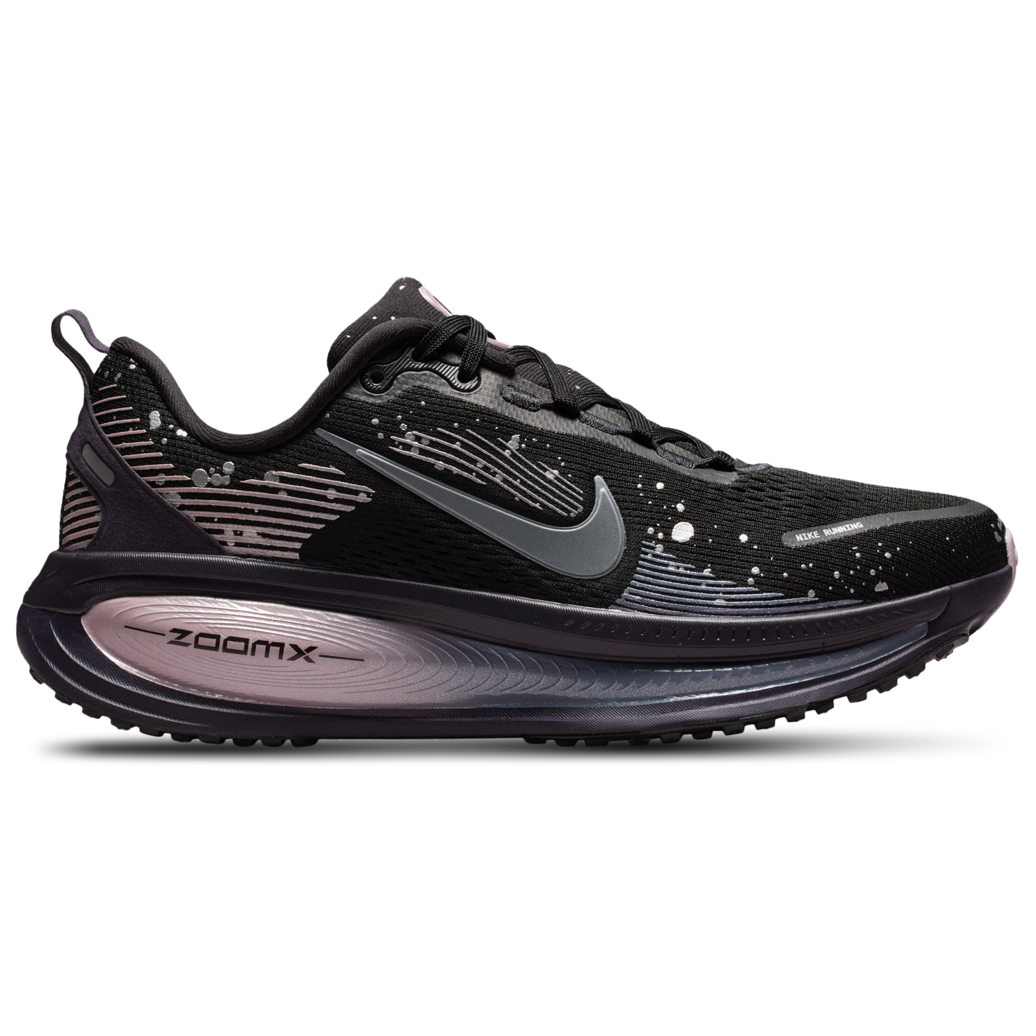 Nike Vomero 18 SE - Women's - Black/Metallic Dark Grey/Cave Purple