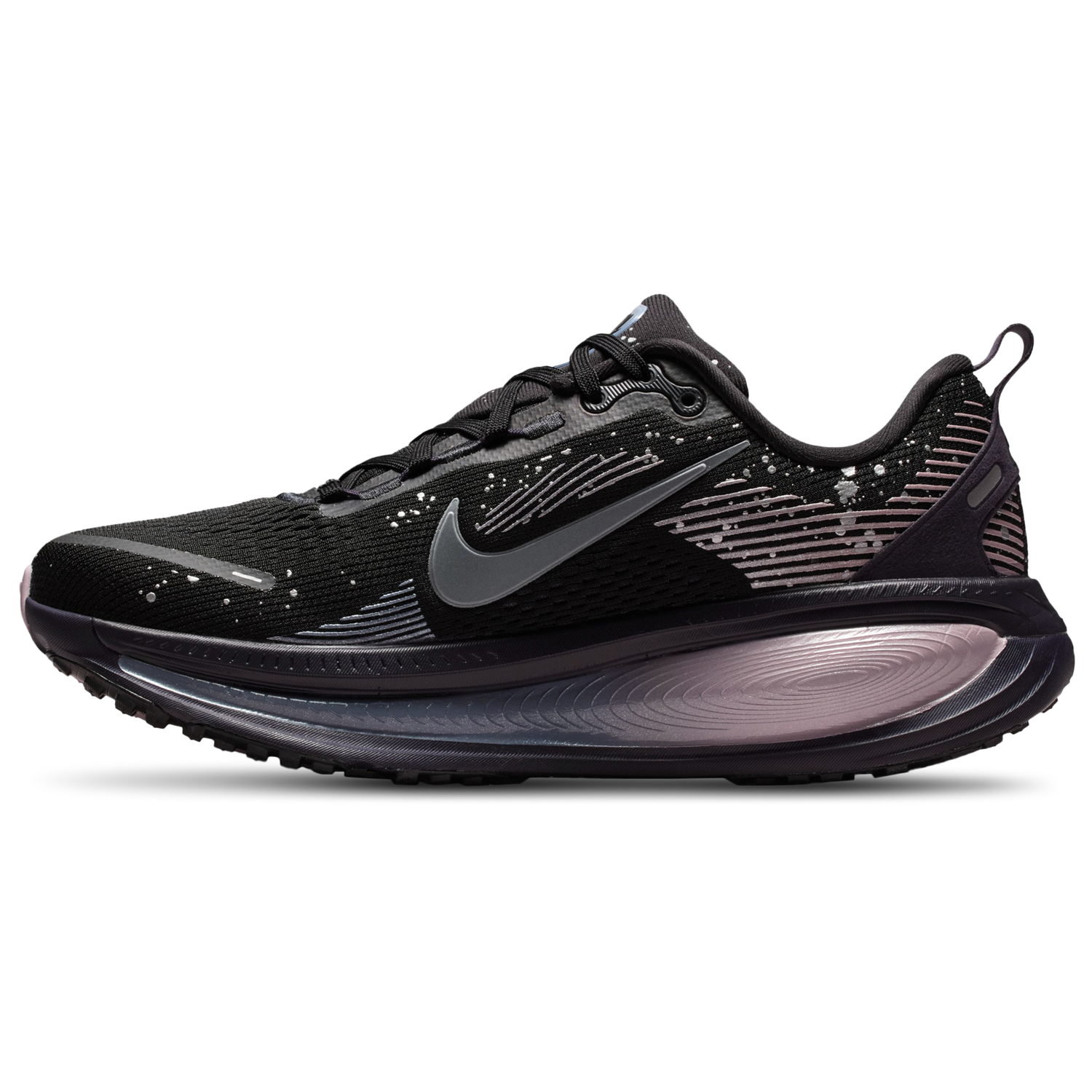 Nike Vomero 18 SE - Women's - Black/Metallic Dark Grey/Cave Purple
