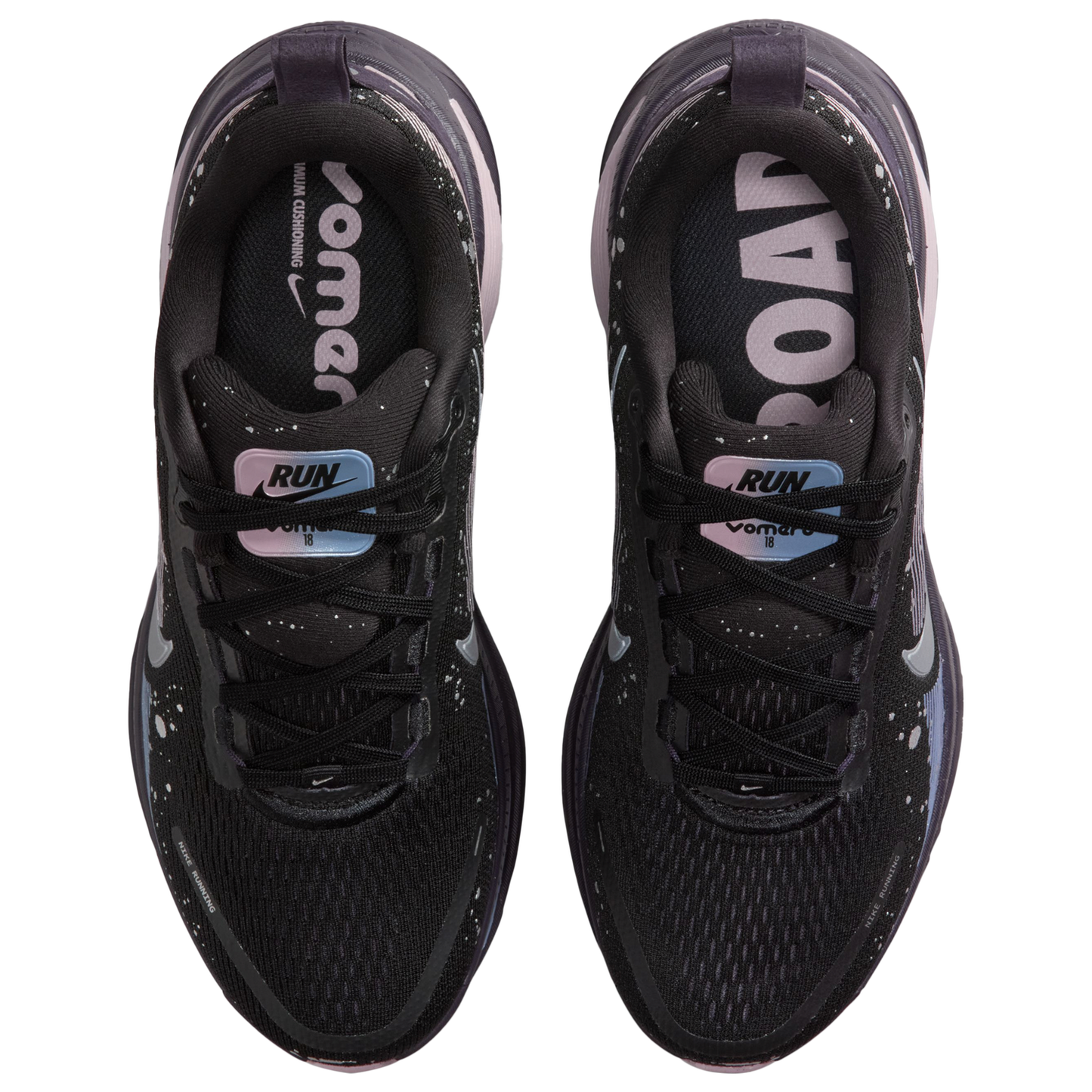 Nike Vomero 18 SE - Women's - Black/Metallic Dark Grey/Cave Purple
