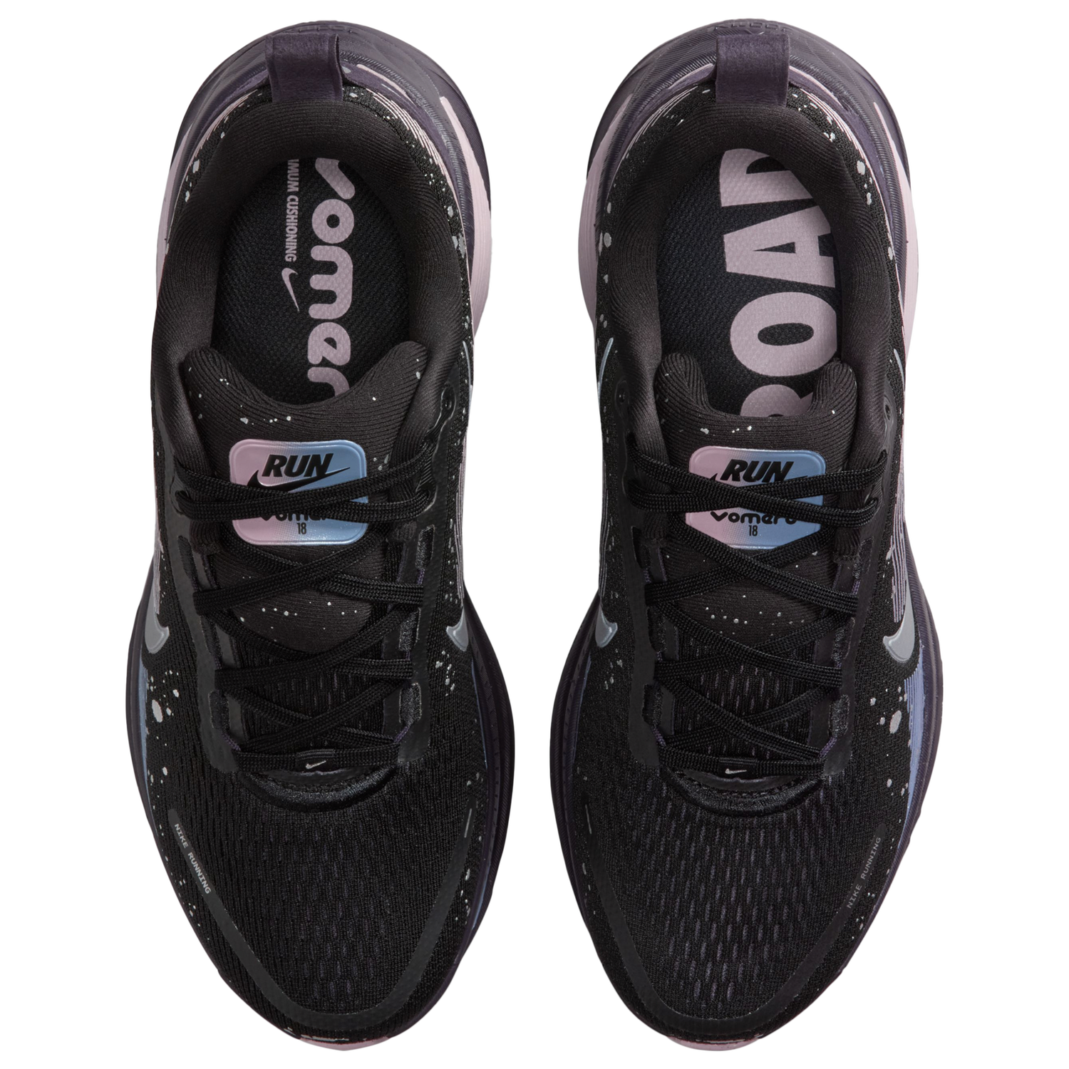 Nike Vomero 18 SE - Women's - Black/Metallic Dark Grey/Cave Purple