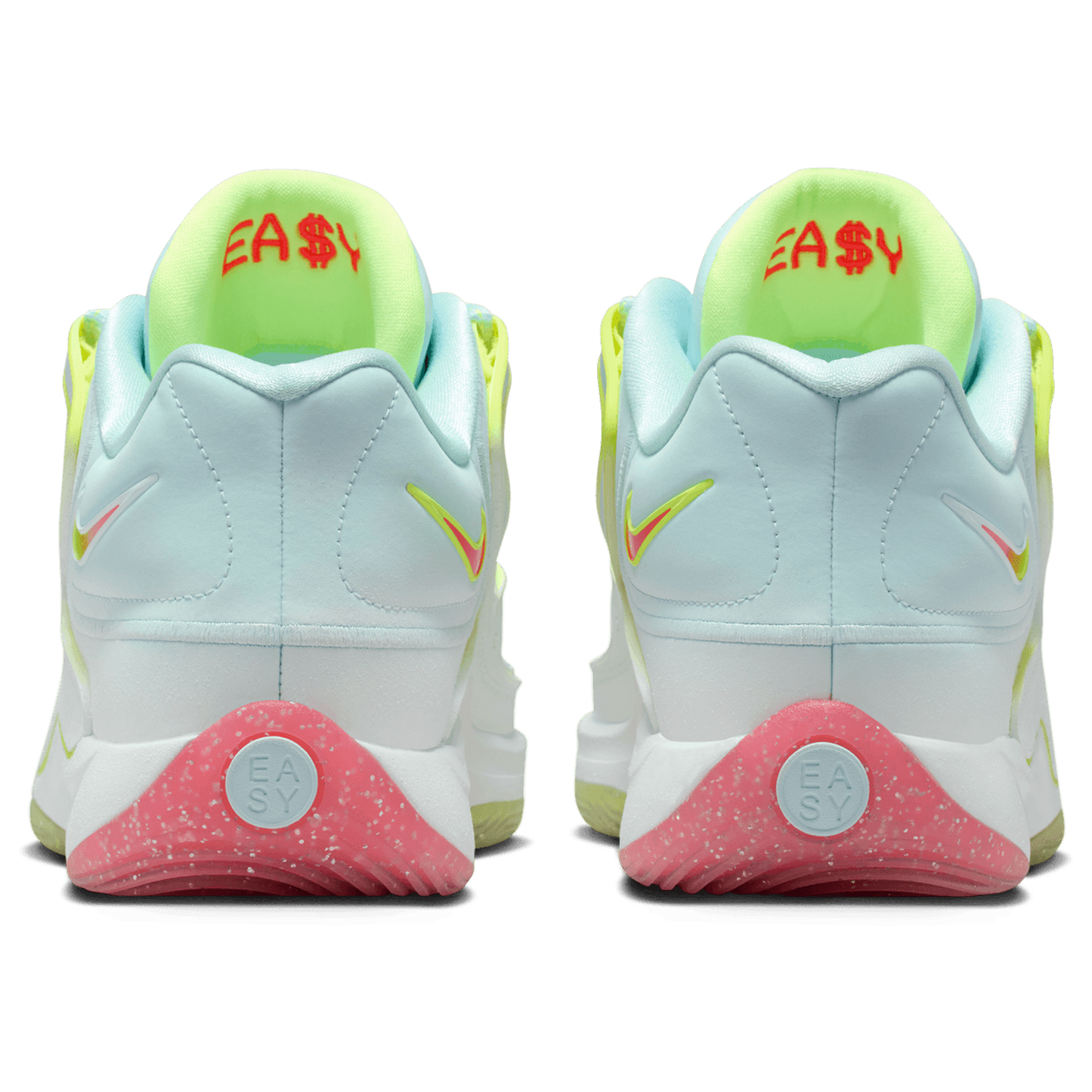 Nike KD18 PRM - Men's - White/Glacier Blue/Volt