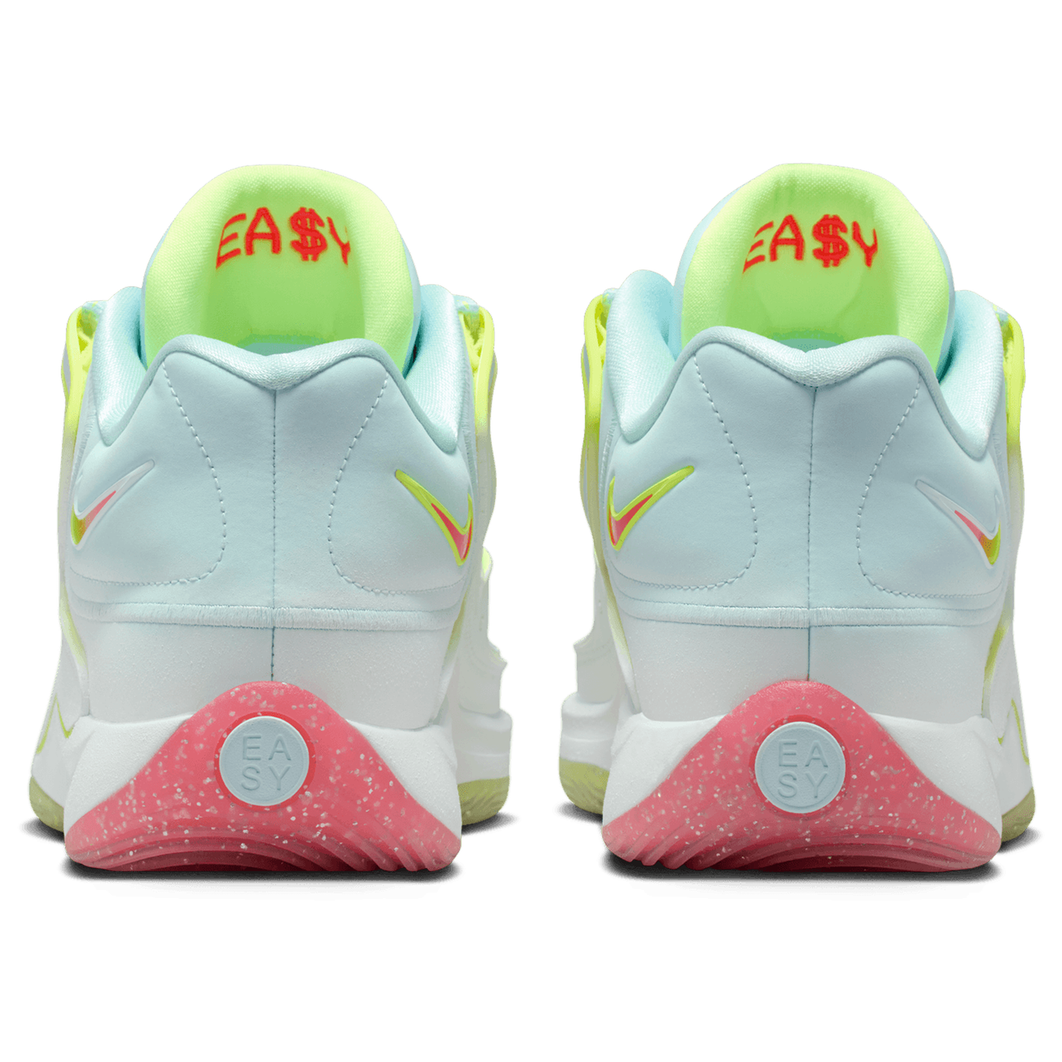 Nike KD18 PRM - Men's - White/Glacier Blue/Volt