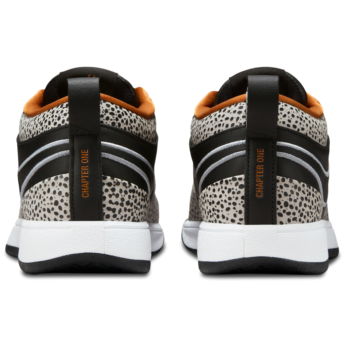 Nike Book 1 Safari - Men's - Black/Grey/Orange