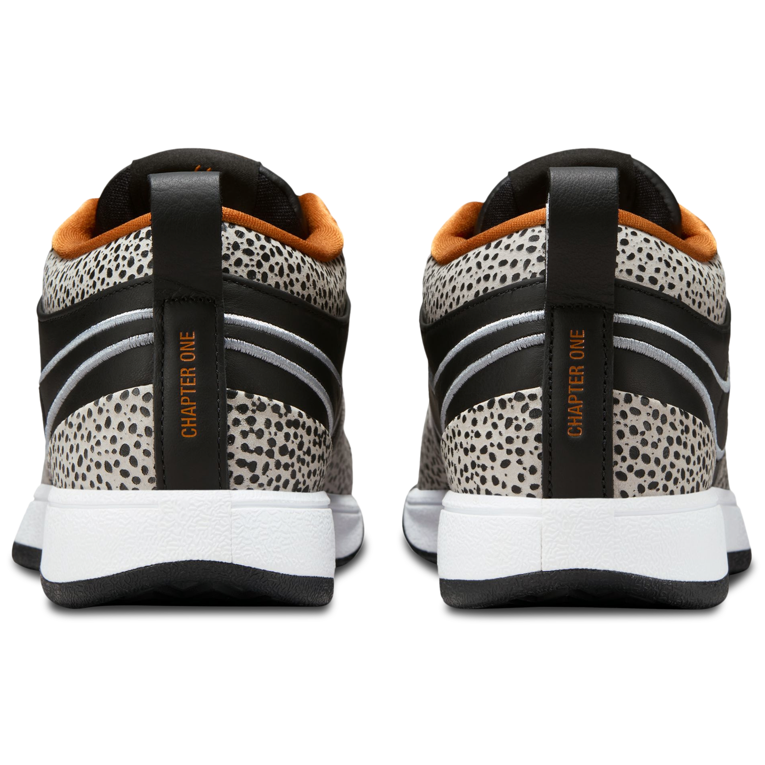 Nike Book 1 Safari - Men's - Black/Grey/Orange