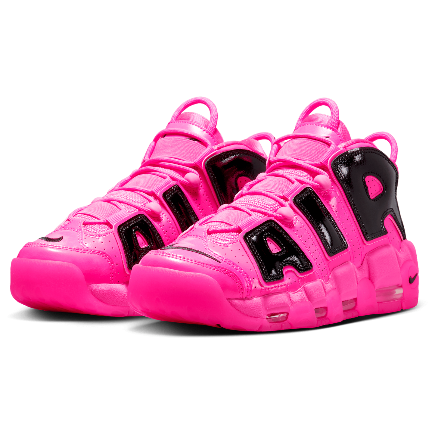 Nike Air More Uptempo SE NA7 - Women's - Pink Blast/Pink Blast/Black
