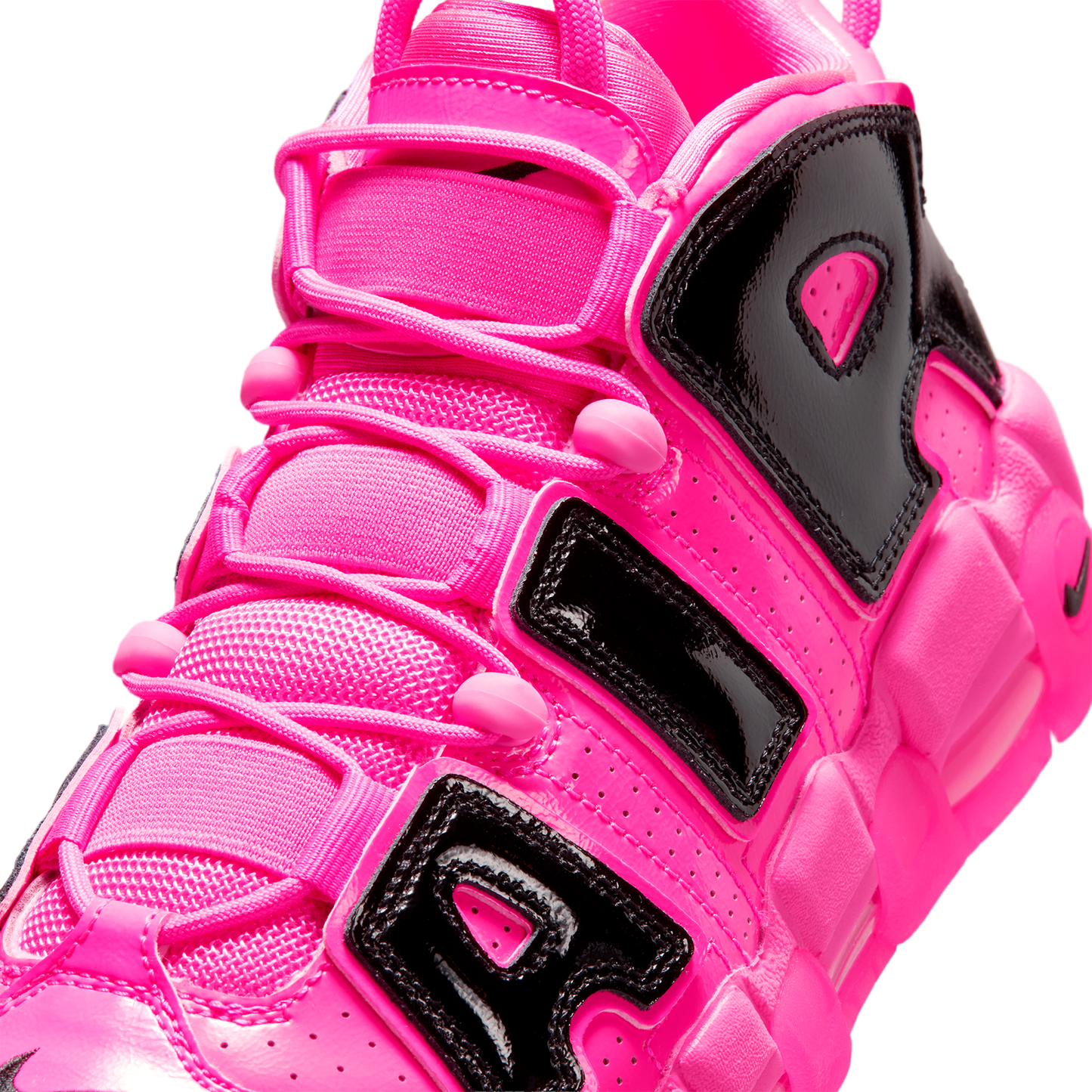 Nike Air More Uptempo SE NA7 - Women's - Pink Blast/Pink Blast/Black