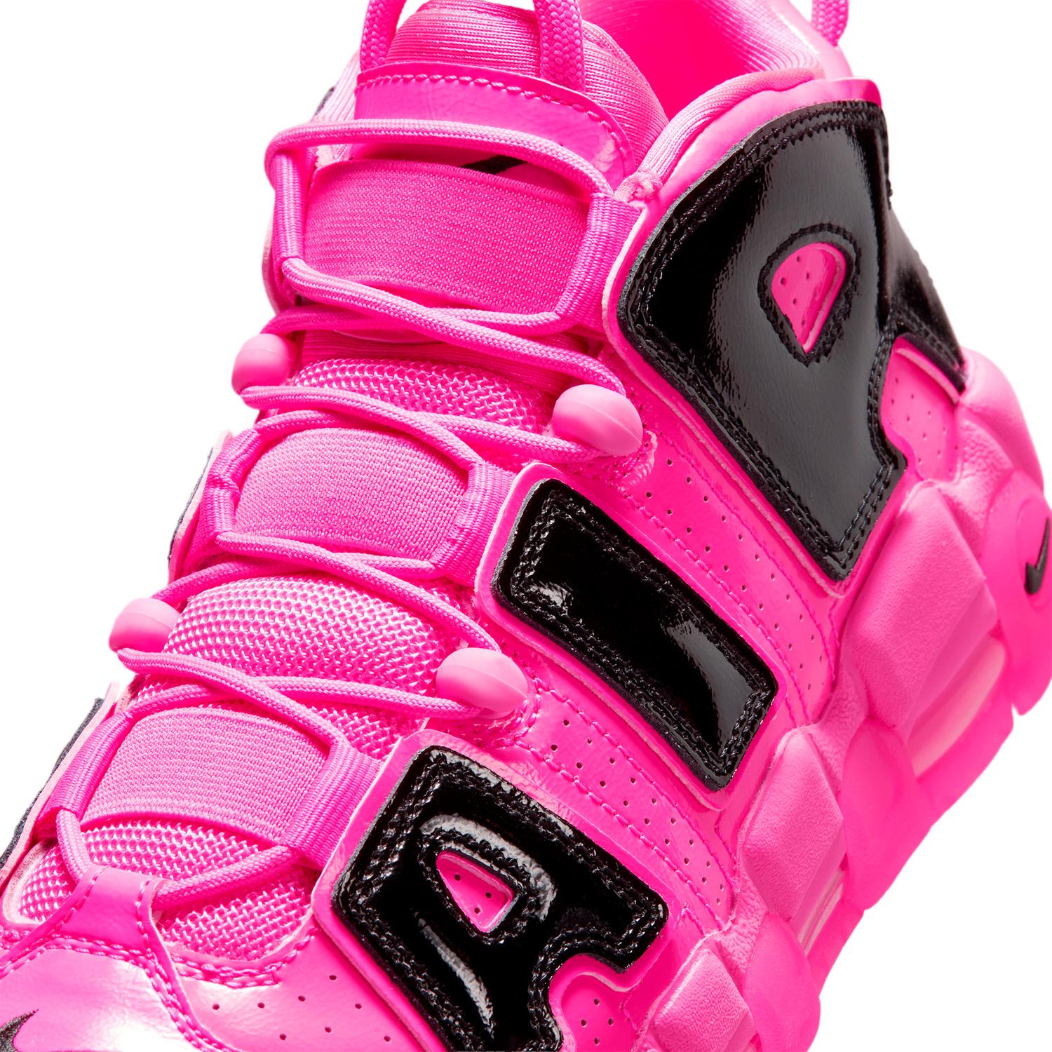 Nike Air More Uptempo SE NA7 - Women's - Pink Blast/Pink Blast/Black
