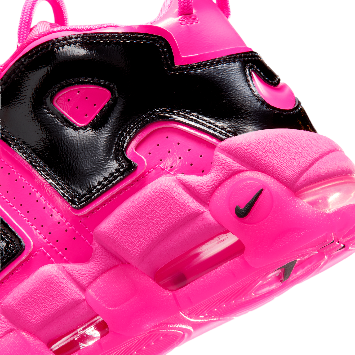 Nike Air More Uptempo SE NA7 - Women's - Pink Blast/Pink Blast/Black